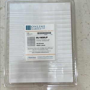 Online Labels White Label Sheets